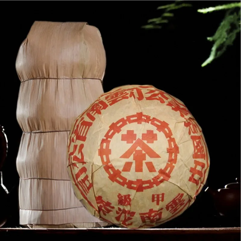 

Chinese Yunnan Old Ripe China Tea Health Care Pu'er Tea Brick For Weight Lose Tea