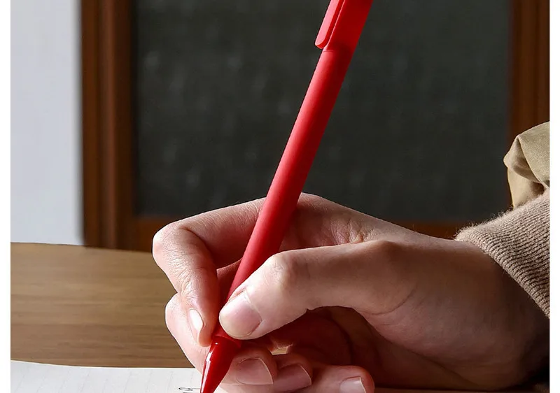 K1 гелевая ручка Новые 8 шт./кор. Xiaomi Mijia для офиса школы с черным 0,5 ручка с чернилами стандартных цветов красочные черный пополнения чернил и плавность линий