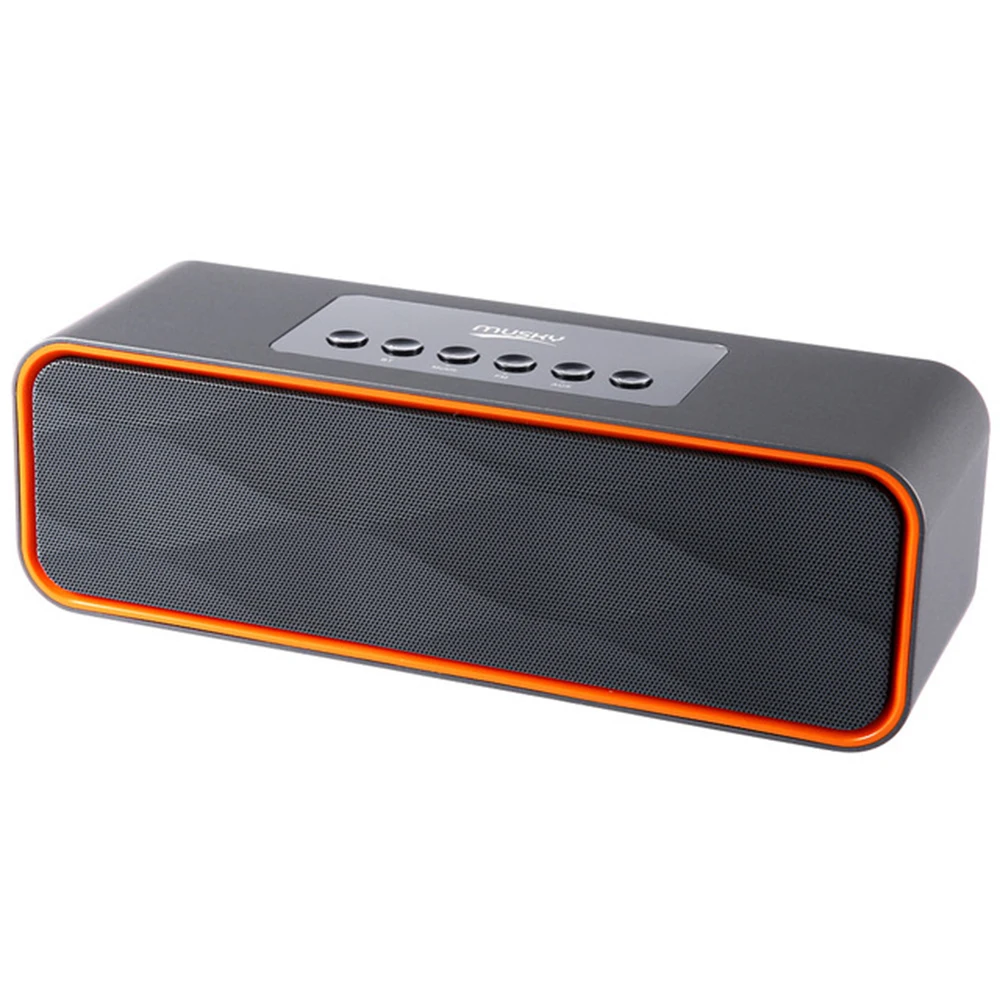 Мускусный DY22 мини динамик 2 в 1 Мини беспроводной Bluetooth fm радио колонка