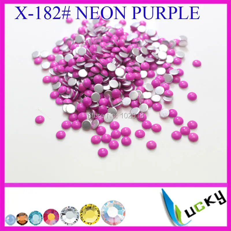neon purple epoxy stone 4mm -1
