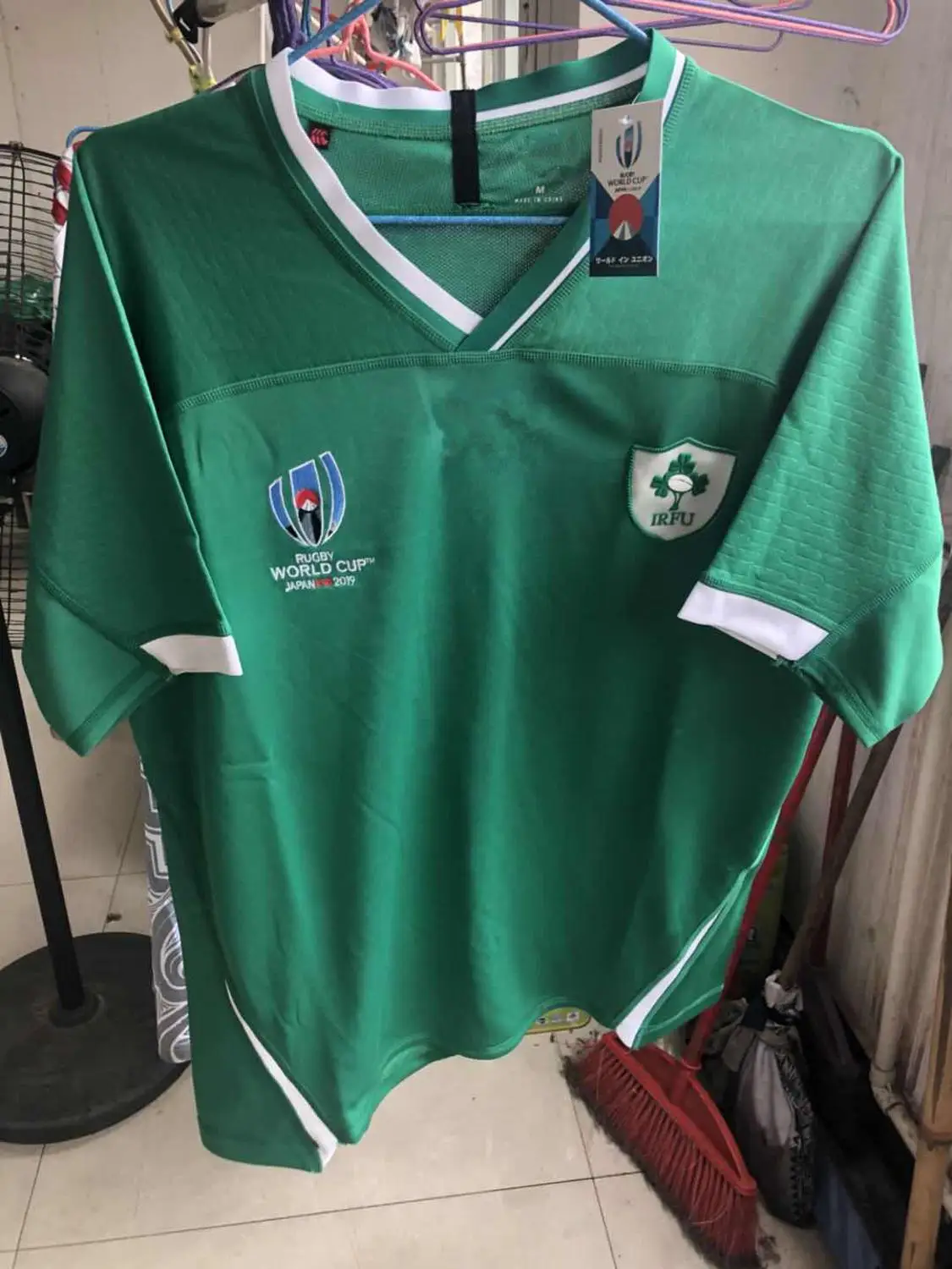 

International League 2019 Ireland World Cup home away Jersey shirt Ireland IRFU national team rugby jerseys s-3xl