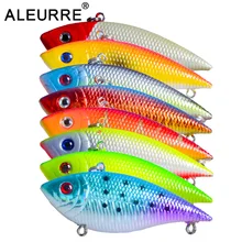 7cm 11.5g rattlin vib isca de pesca duro wobbler crankbait afundando isca de pesca artificial pique leurre inverno iscas