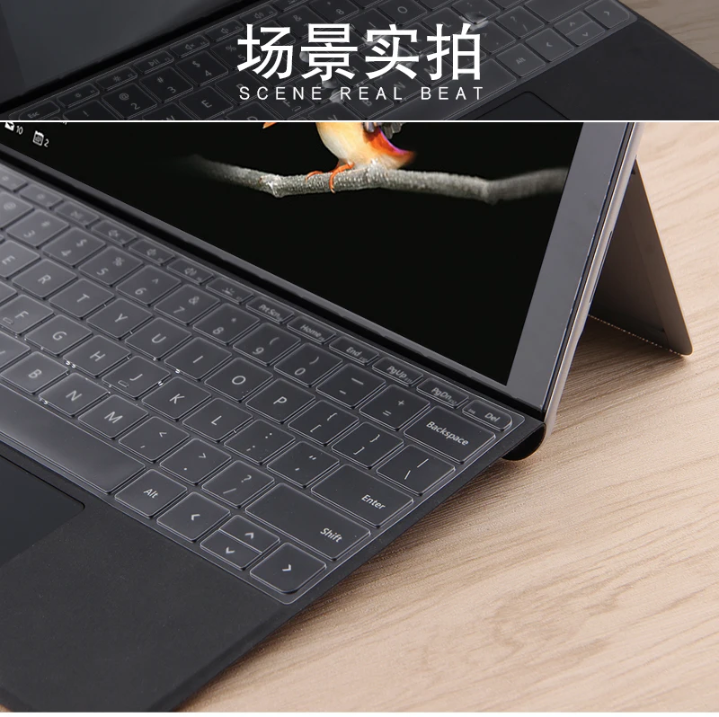 Защитная пленка для клавиатуры планшета для microsoft Surface Go 1" TPU мягкая защитная пленка для surface go 10,1" чехол для ноутбука