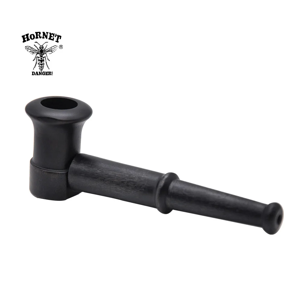 Hornet Natural Classic Handmade Black Wood Smoking Pipe 121 Mm
