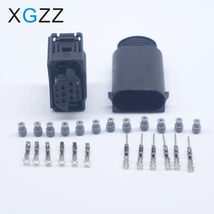 

6 Pin 1-967616-1 7M0 973 119 Tyco Accelerator Pedal Plug For BENZ BMW Throttle Valve Sensor Connector