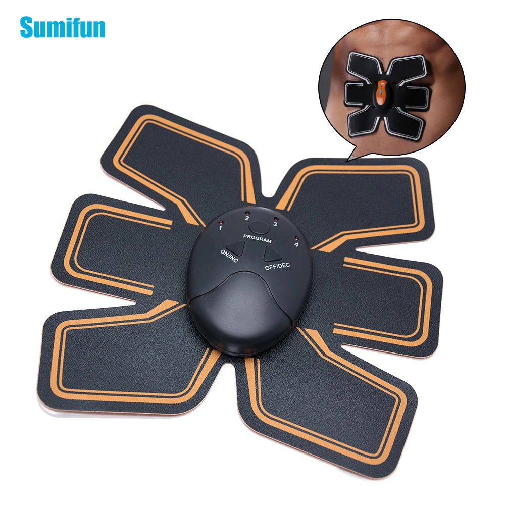 Body Toning Massager Rechargeable Electric Muscle Stimulator EMS Body