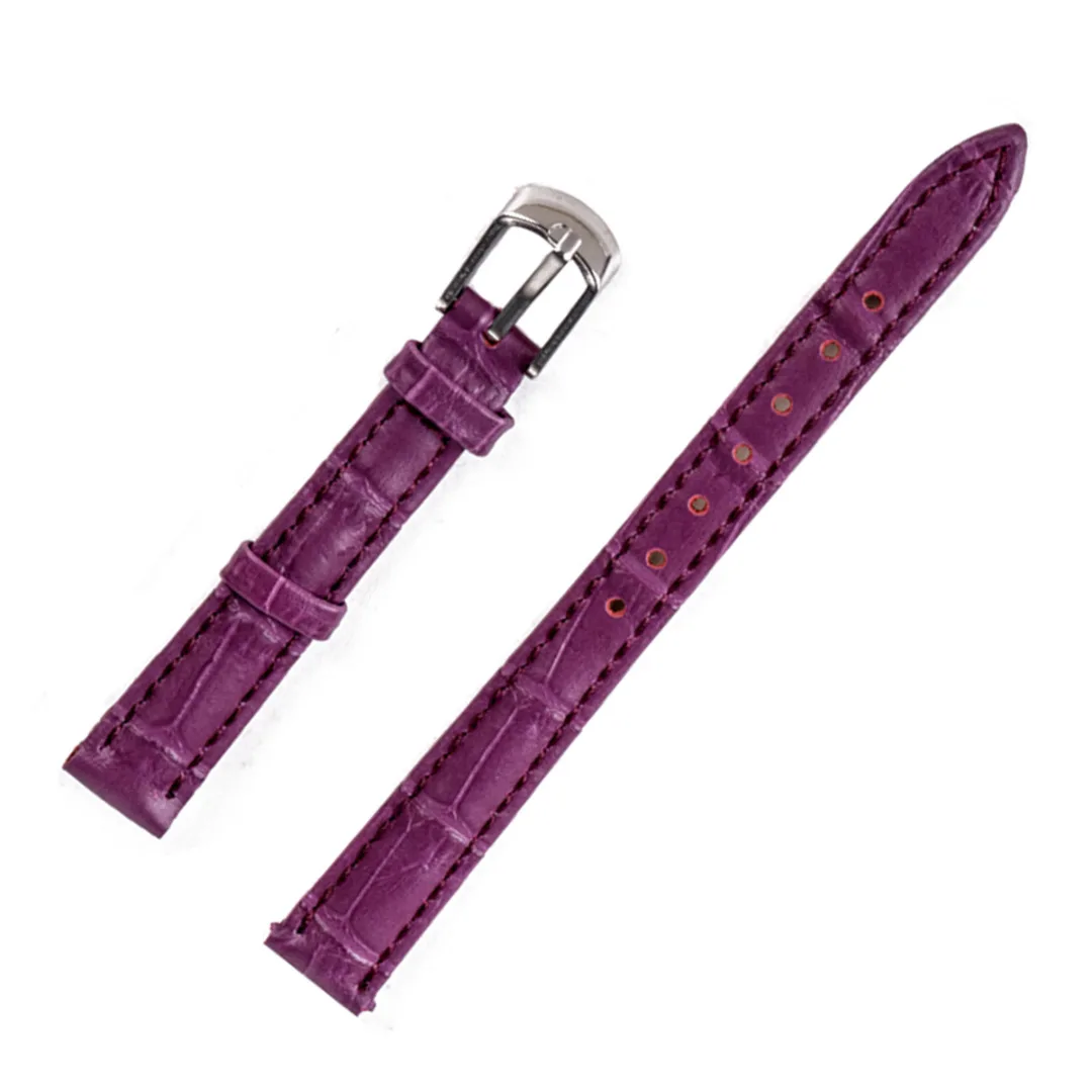 12/14/16/18/20/22mm Genuine Leather Watchbands Candy Color Fashion Wristwatch Band Watch Strap Wristband Watches Accessories