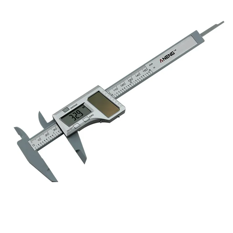 0-150mm Vernier Caliper Stainless Steel Dial Gauge Micrometer Silver Replace