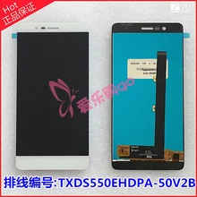 Смартфон touch для TXDS550EHDPA-50 ЖК Сенсорный экран с ЖК-Дисплей дигитайзер Датчик сборки с инструментами