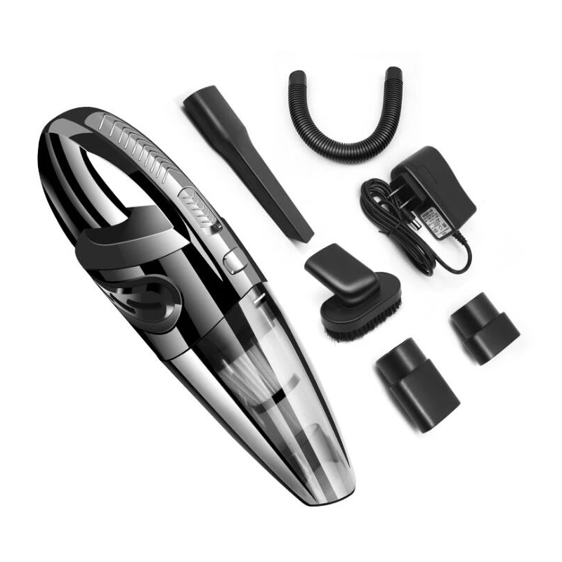120W 100-220V Car Vacuum Cleaner Wireless charging Handheld Mini Vacuum Cleaner Super Suction Wet Dry Dual Use