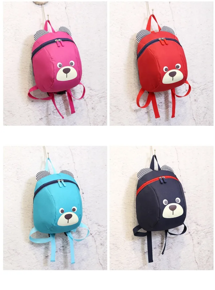 Aged 1-3 Toddler backpack Anti-lost kids baby bag cute animal dog children backpacks kindergarten school bag mochila escolar 11