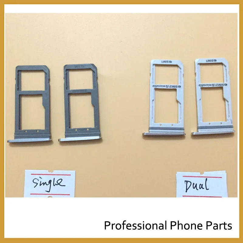 

3 Color Dual/Single Sim Tray For Samsung Galaxy S7 G930 G930F SIM Card Tray Slot Holder High Quality