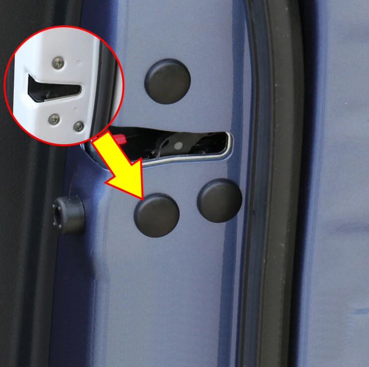 

12Pc Car Door Lock Screw Protector Cover Auto Accessories For Cadillac ATS BLS CTS XT4 XT5 ATSL XTS STS SRX Escalade