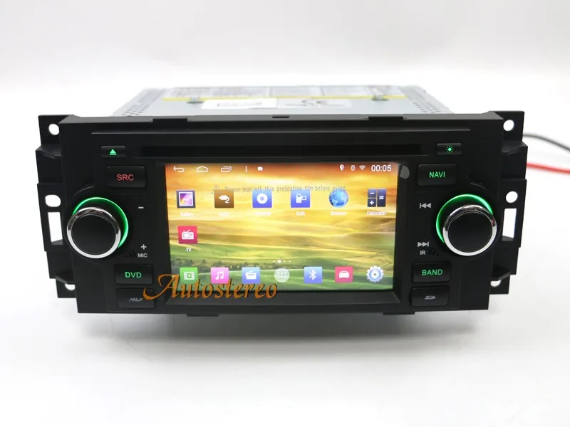 Cheap Android8 S200 Octa Core Car GPS Navigation DVD Player For Chrysler 300c Dodge RAM Jeep Grand Cherokee Jeep Commander multimedia 5