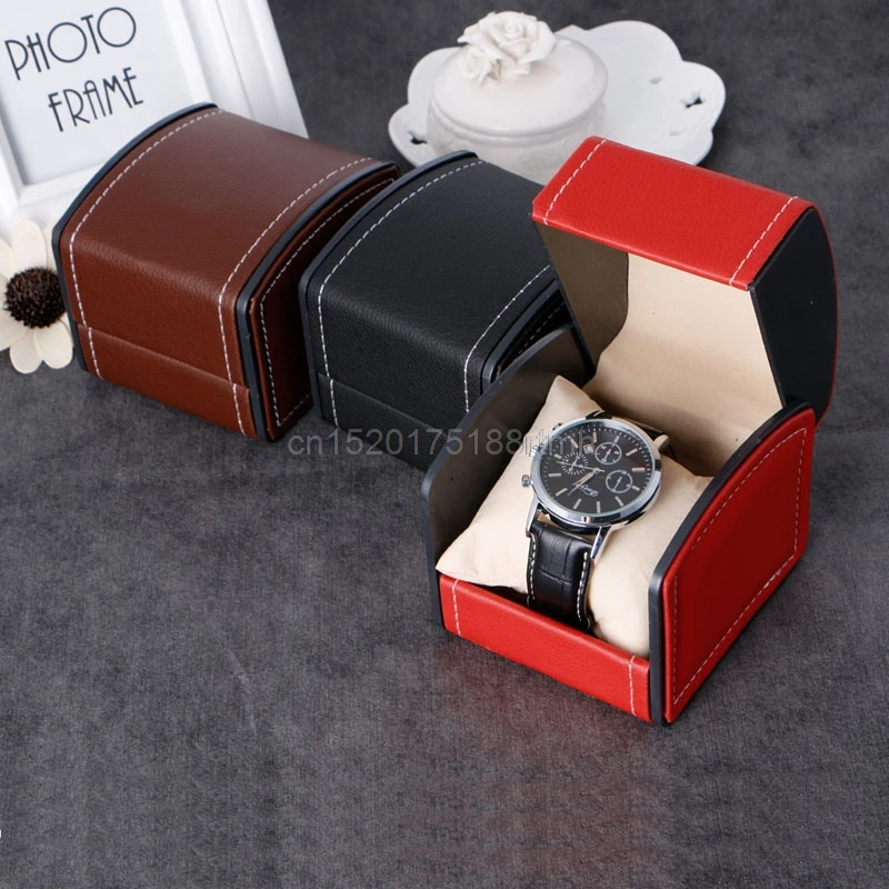 

Free delivery JAVRICK Luxury Watch Box Display Present Case For Bracelet Bangle Jewelry Gift Storage
