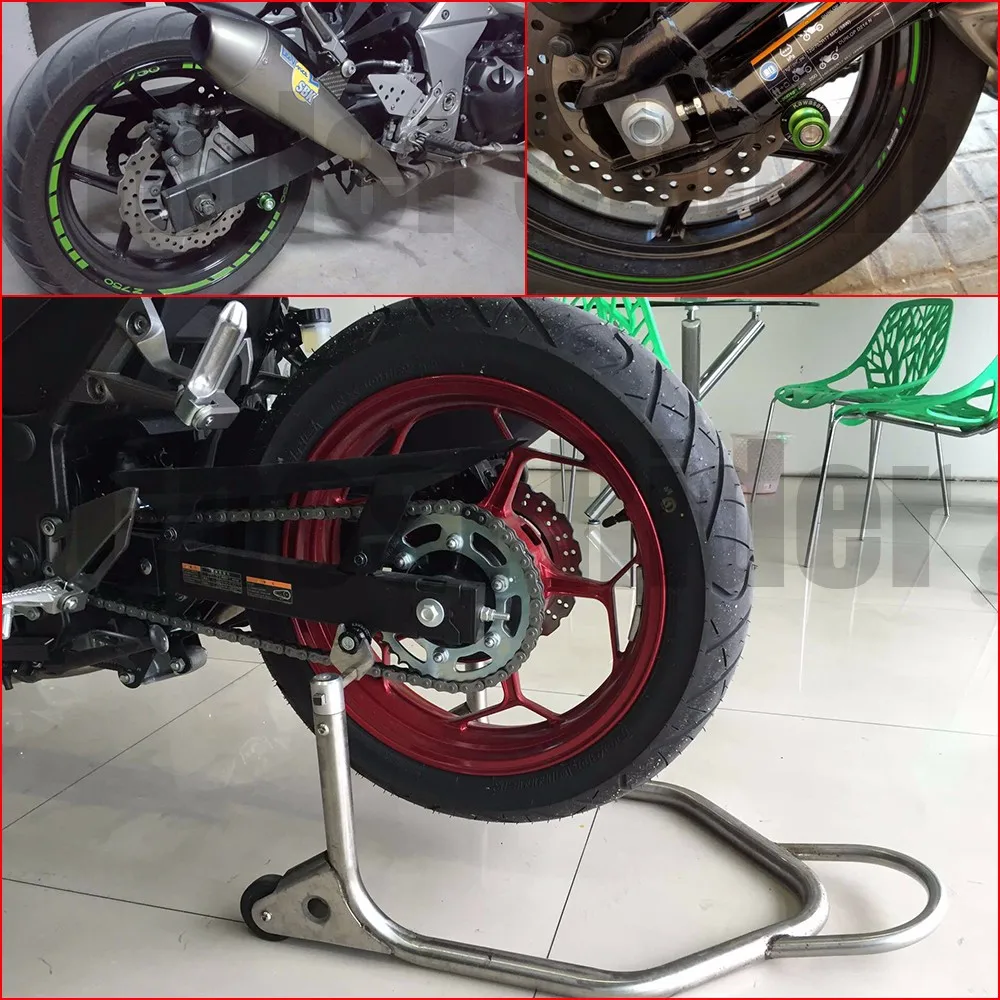 10 мм мотоцикл зеленый маятник Слайдеры Катушки для Kawasaki ZX-12R 2000-2007, ZX-14 ZX14R(ABS)(ZZR1400) 2006- Z1000 2003-13