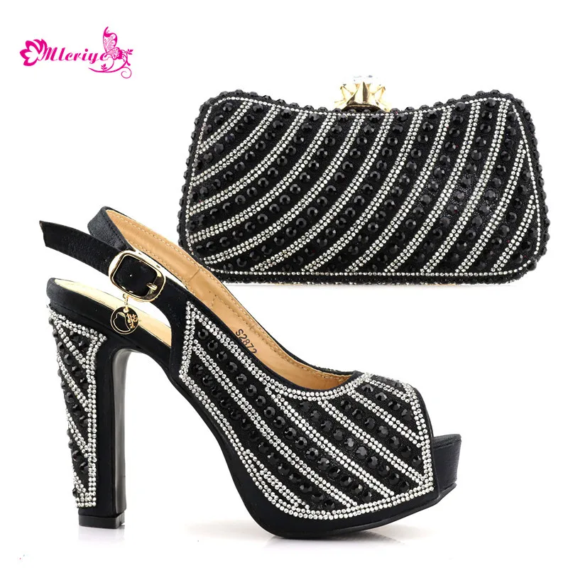Et Sac Noir Arrivée Correspondant vert Mariage Chaussures Africain De or Le Italien 2872 rose Ensemble Pour Conception Couleur bleu Nouvelle Noir E8fBqz