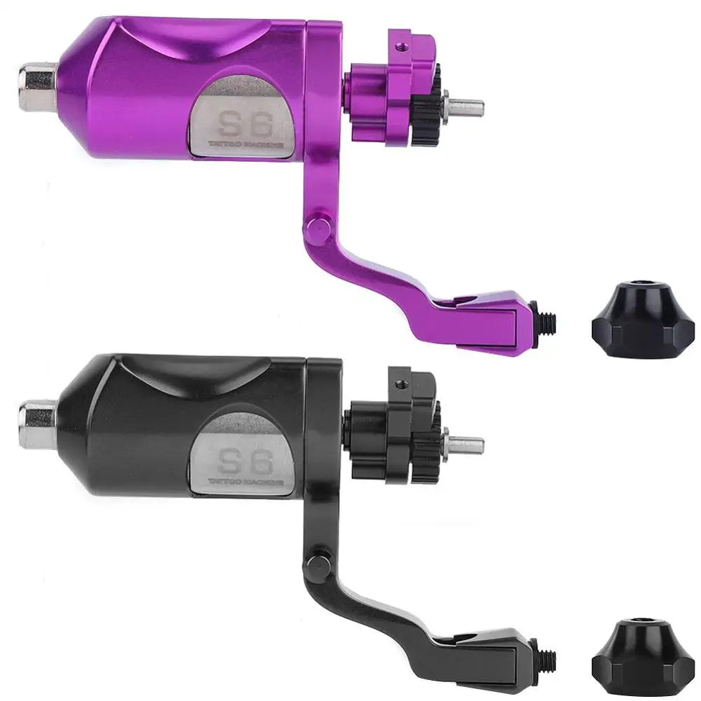 

Newest Fast S6 Hollow Cup Motor Tattoo Machine Rotary Tattoo Gun Eyebrow Lip Semi-Permanent Makeup Microblading Machine Body Art