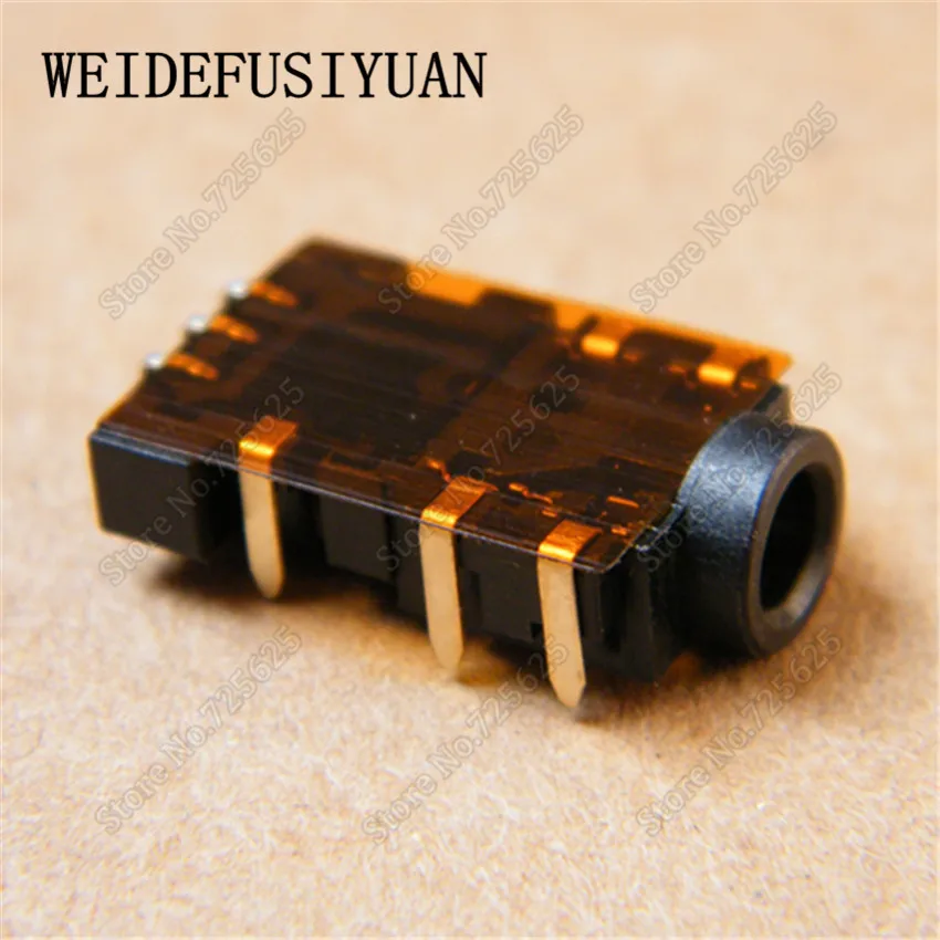 10pcs lot 3 5mm Audio Jack Headphone Port for Acer 4810 4830 4741 4750 8Pin Microphone Female Socket Connector
