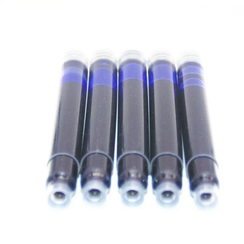 5 шт. дополнительно синий чернил авторучка подходит для типов ручка. чернилами пополнения Письменные принадлежности
