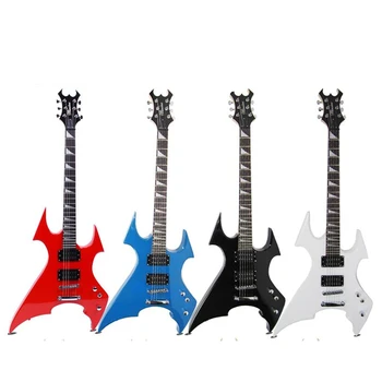 

New Quality Special Shape Electric Guitar Personal Guitar Can Be Equipped With Speaker Effect Set 4 Color D006