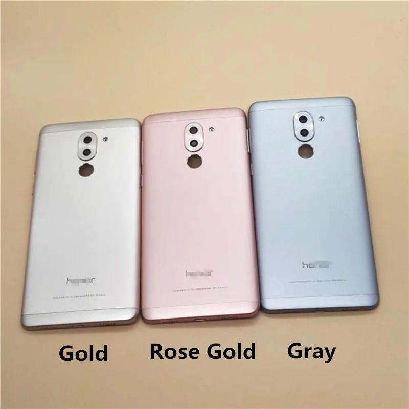 Оригинальная крышка батареи для Huawei Honor 6X BLN-AL10 задняя крышка корпус боковая кнопка объектив камеры Кнопка Домой рамка ЖК-экран