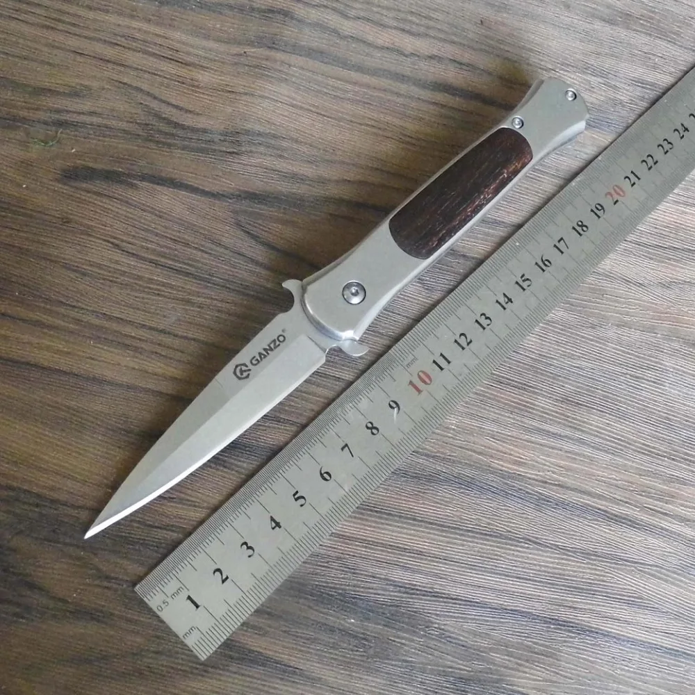 Comprar Firebird Ganzo Firebird G707 F707 58 60HRC 440C hoja EDC cuchillo plegable al aire libre supervivencia Camping herramienta caza cuchillo plegable