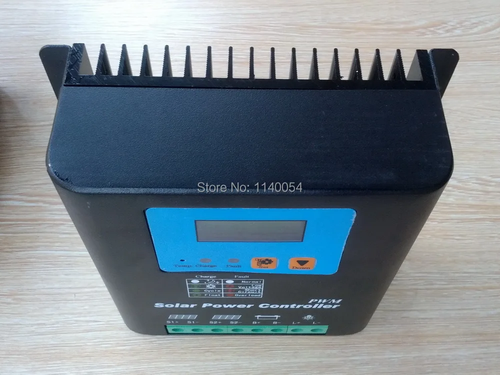 Controlador de Carga Regulador de Bateria de Painéis Led e Lcd Solar 3000 w pv Solares 25a 110 v ou 120 High Quality Renovação da Casa
