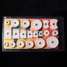 KINGBEIKE 20pcs High Quality Watch Back Press Fitting Dies Watch Case Closer Tool Kit Accessories Watchmaker Tools
