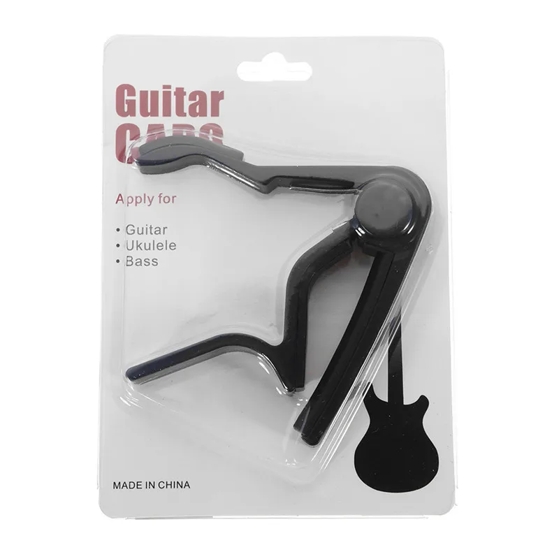 Zebra 6 цветов Алюминиевый сплав Tune Clamp Key Trigger Capo для акустической электрической гитары ra Музыкальные инструменты часть аксессуары