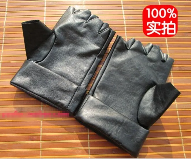 Наруто Ниндзя Косплей Коноху эмблема Какаши сенсей косплей перчатки черный CS05