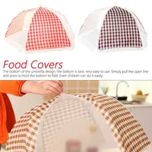 Газовый зонтик пищевая Крышка для пикника кухни анти мухи комары сетка тент для накрывания пищи крышка стола колпак из сетки для еды кухонные инструменты