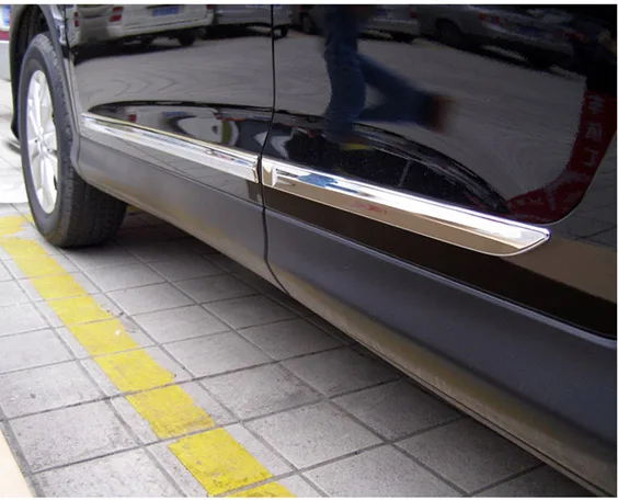 

ACCESSORIES FIT FOR HONDA CRV CR-V 2012 2013 2014 2015 2016 CHROME SIDE DOOR BODY MOLDING TRIM COVER LINE GARNISH PROTECTOR