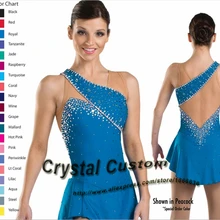 Для женщин Фигурное катание платья для Новые модные брендовые лед фигурное платье для соревнований на коньках, способный преодолевать Броды для взрослых DR3483