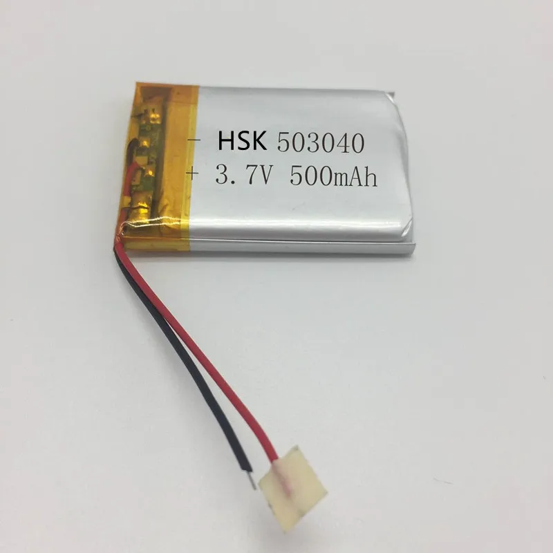 

Бесплатная доставка DHL Fedex 500 шт./лот 3,7 в 500 мАч 503040 053040 LiPo перезаряжаемая батарея bluetooth динамик батарея для парикмахеров