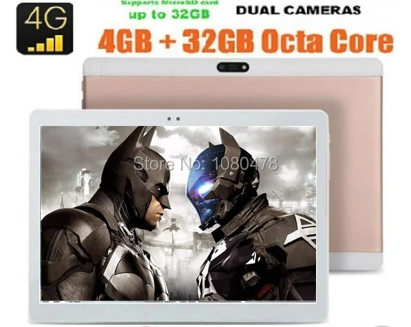 

New Android tablet 10 inch 3G WCDMA android 7.0 1280x800 5.0MP Octa Core 4GB RAM 64GB ROM Dual SIM Cards GPS Tablets 10.1