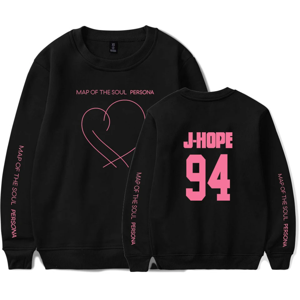 

MAP OF THE SOUL PERSONA 2019 NEW Leisure hoodies Men and women 2019 Hot Sale Long sleeved hoodies Sweatshirts Plus Size 4xl