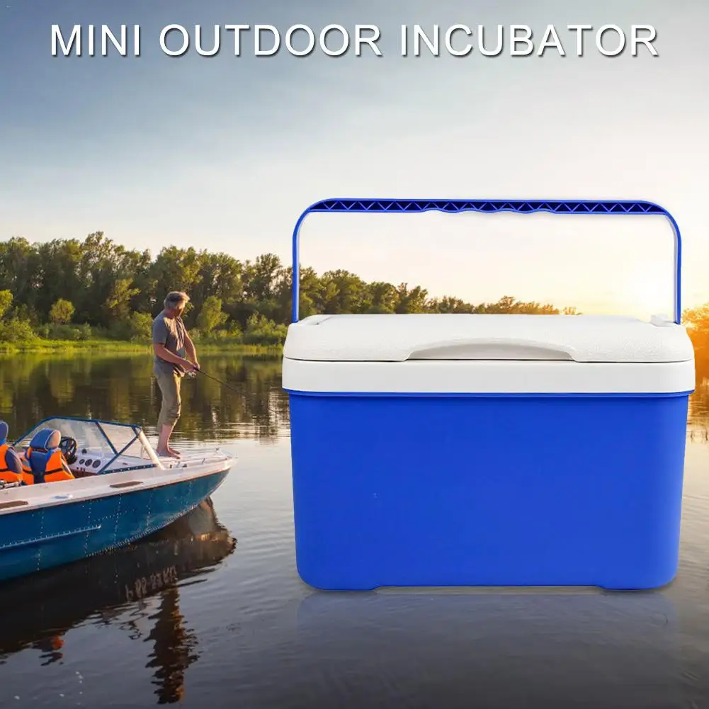 

Portatiles Camping Incubator Portable Food Storage Box Car Cold Box Fishing Box Cooler Box Ice Box Fishing Glaciere 12L