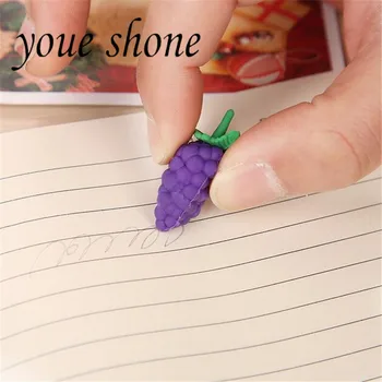 

1 Pack cute mini fruit eraser student learning stationery children gifts