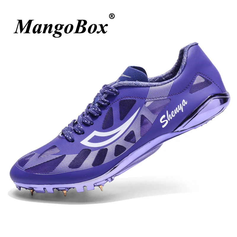 2018 New Cool Women Track And Field Shoes Non-Slip Spikes Athletic Tracking Shoes Brand Designer Girls Nails Sneakers Sport Shoe