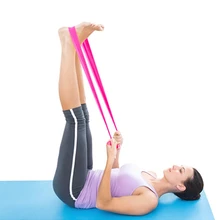 Фитнес-упражнения растягивающийся ремешок широкий Портативный TPE эластичные ремни фитнес-йога силовые растягивающиеся тренировочные аксессуары