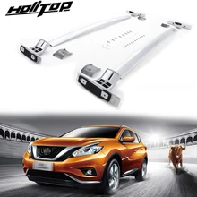 Новое поступление поперечный багажный горизонтальный багажник на крышу для Nissan Murano-, утолщенный алюминиевый сплав, может нести вес 130 кг