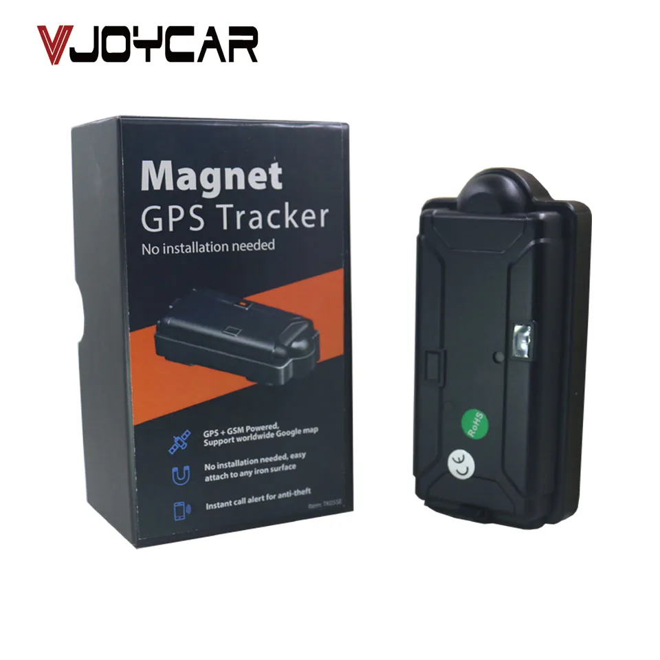 

FREE Shipping Waterproof Magnet 5000mAh Big Battery Localizzatore GPS For Assets Vehicles Human Dismount Sensor Alarm
