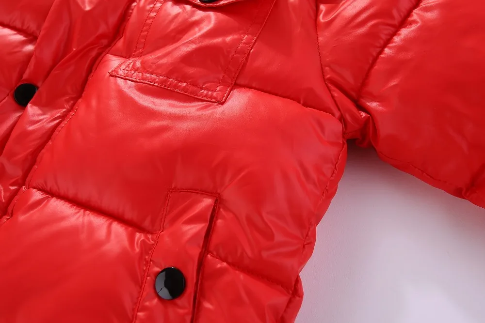 Детская зимняя одежда костюм для мальчиков Лыжная куртка-30 градусов русской детский лыжный костюм в спортивном стиле на пуху хлопковые пальто и штаны теплая одежда толще