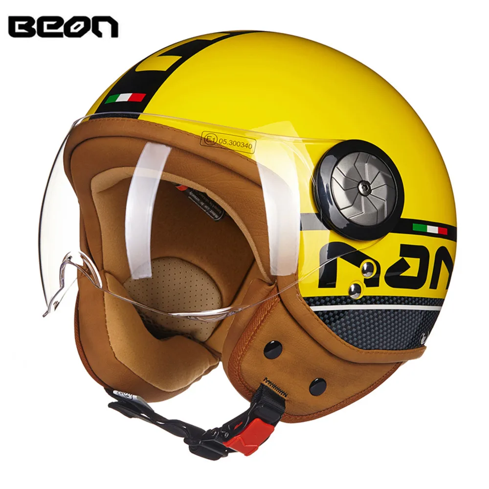 

Brand New ECE Motorcycle Helmet Chopper 3/4 Open Face Vintage Helmet 110A Moto Casque Casco motocicleta Capacete Unisex helmets