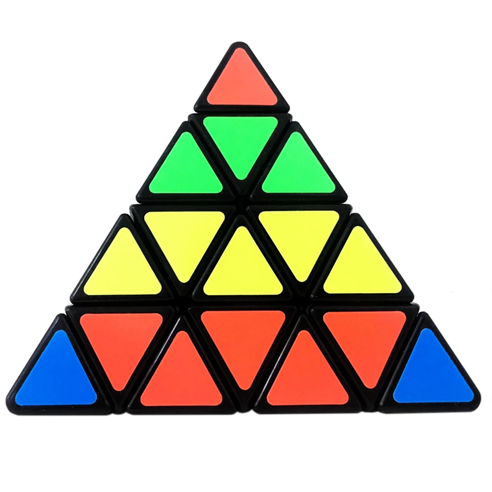 4 Слои s ShengShou's Magic Cube 4*4*4 Скорость Треугольники 4x4x4 головоломки cube Игрушка Cubo Megico четыре Слои наклейки 2018 Новый