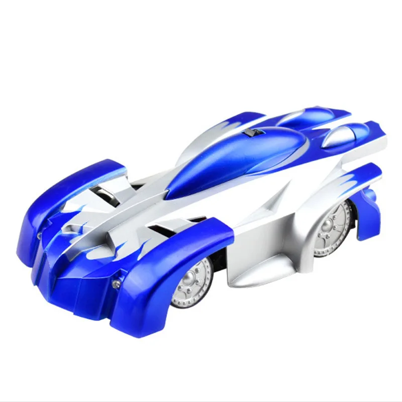 Mini RC Car Wall Climbing with LED Lights 360 Degree Rotating Stunt Toys Remote Control Car Antigravity Machine Wall Racer Toys