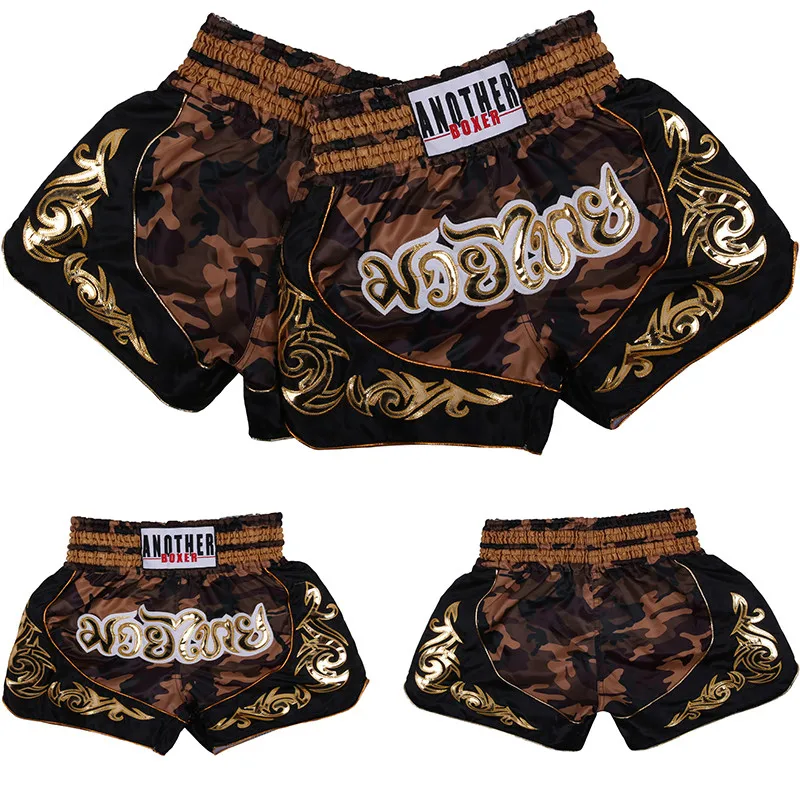 ANOTHERBOXER muay thai MMA shorts muay thai suit спортивные шорты для мужчин и детей боксерские боксёрские ММА шорты