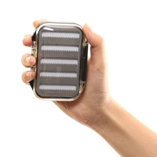 Прочный ABS пластик пена Fly рыболовные снасти приманка крючок чехол для хранения крышка коробка водонепроницаемый рыба аксессуары EDF88