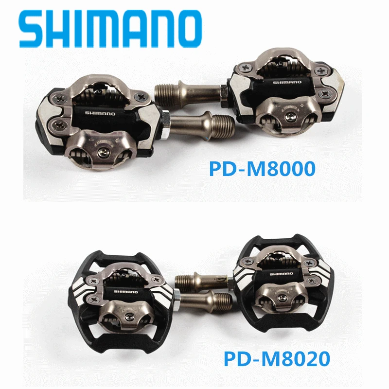 

Shimano DEORE XT PD-M8000 m8020 Self-Locking SPD Pedals MTB Components Using for Bicycle Racing Mountain Bike Parts